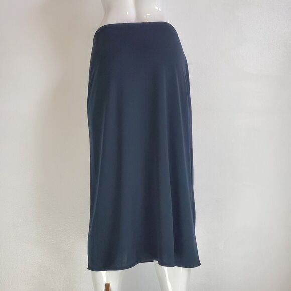 Vintage 90's Banana Republic Black Midi Skirt - Picture 3 of 6